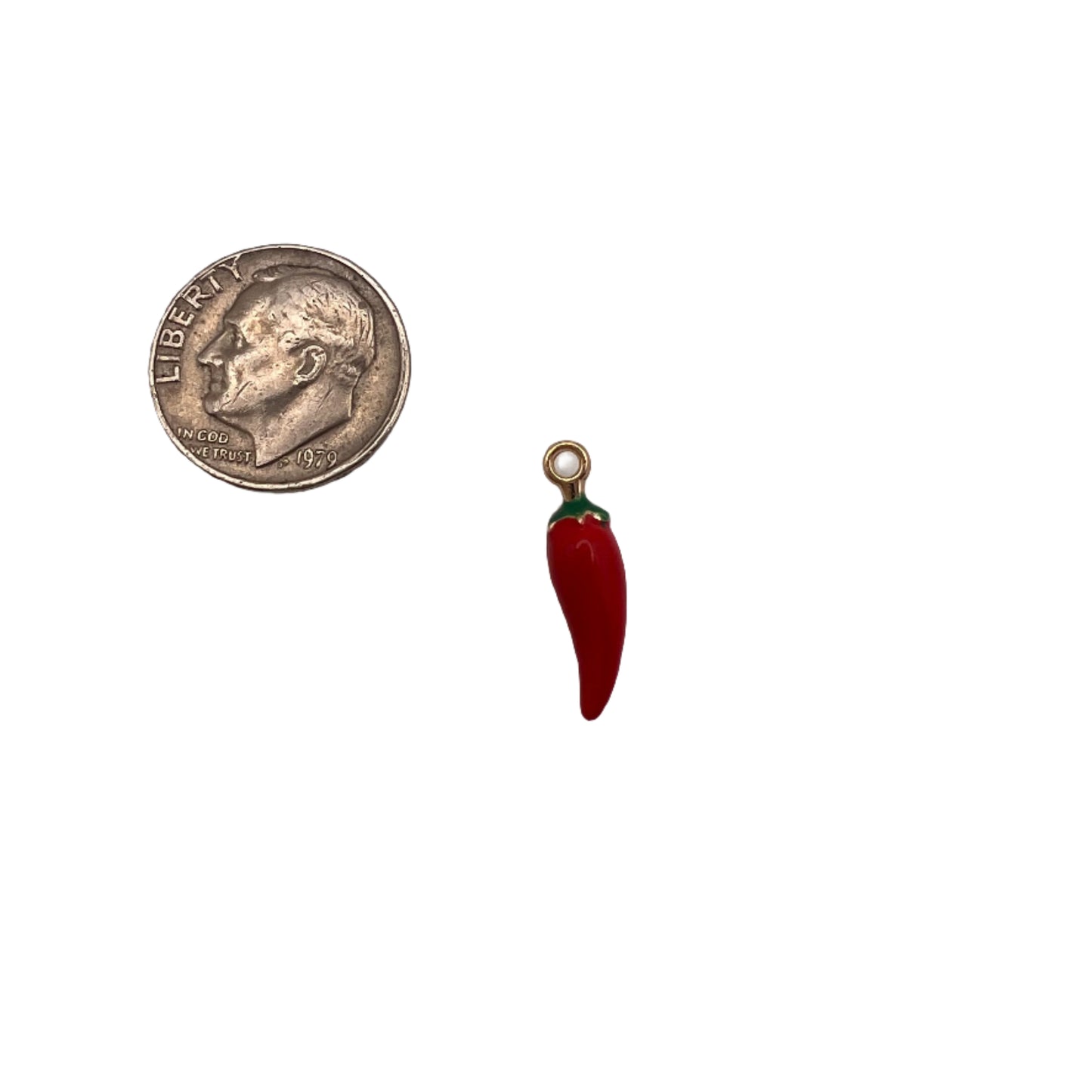 Small red pepper charm