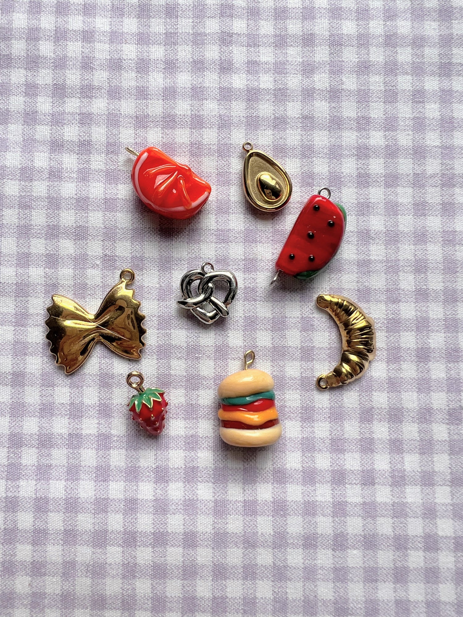 Fruits & Foods Charms